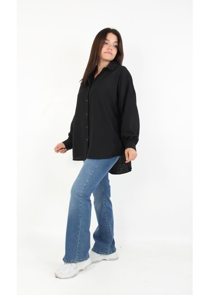 5519 Cepsiz Kumaş Gömlek SFFL