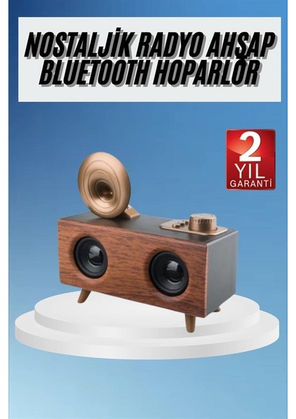 Techmrt Gramafon Radyo Bluetooth Hoparlör Nostaljik Radyo Fm Radyo fiyatları
