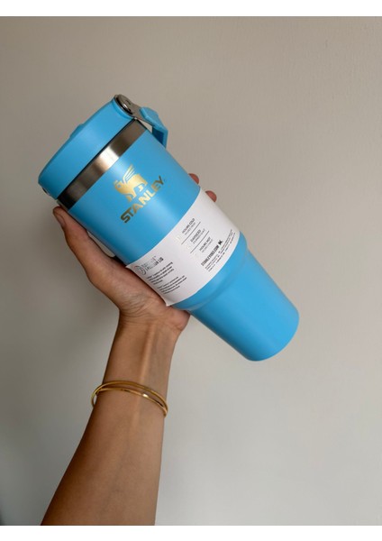 The Iceflow Flip Straw Pipetli Termos Bardak 0.89 fiyatları