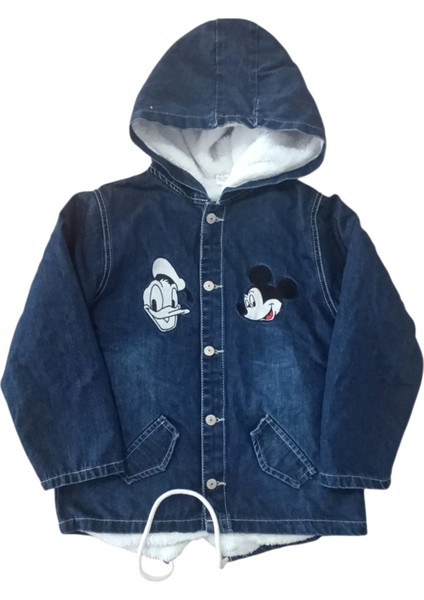 Erkek Çocuk Peluş Kot Mont indirimleri