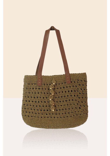 El Yapımı Örgü Kadın Çanta – Fermuarlı, Astar Kaplamalı, Şık ve Dayanıklı El Emeği Çanta