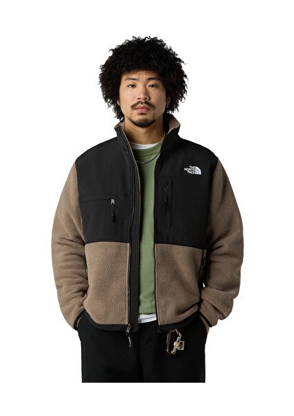 M Retro Denali Jacket Erkek Outdoor Montu NF0A88XHDHL1 Kahverengi indirimleri