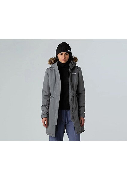W Zaneck Parka Kadın Outdoor Parka NF0A8DZN0UZ1 Gri
