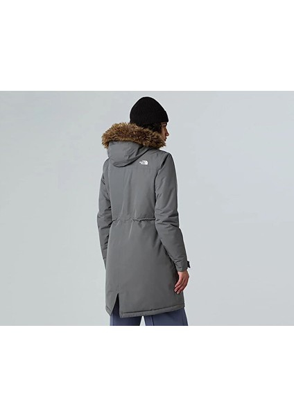 W Zaneck Parka Kadın Outdoor Parka NF0A8DZN0UZ1 Gri
