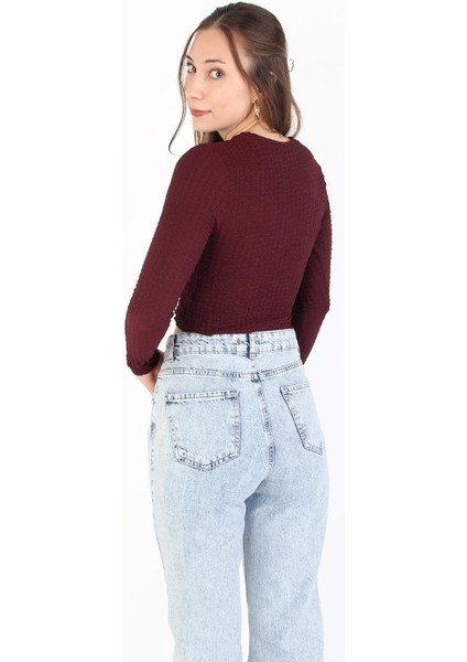 6554 (N-2164) Uzun Kollu Bubble Body fiyatları