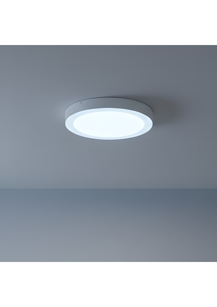 KDL421 Yuvarlak LED Panel Spot Sıva Üstü 12W – 1020 Lümen – Güçlü 12W modelleri