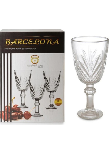 Barcelone 6 Lı Ayaklı Bardak ROYALEKS-9098