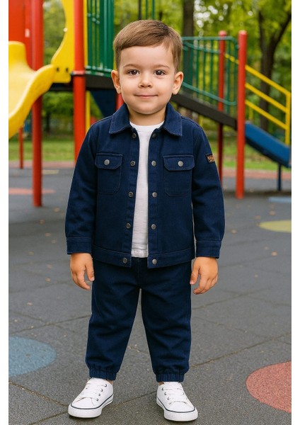 3lü Çocuktakımı 3iplk Pamuklu Kışlıkyüksek Gramajlı Kumaş