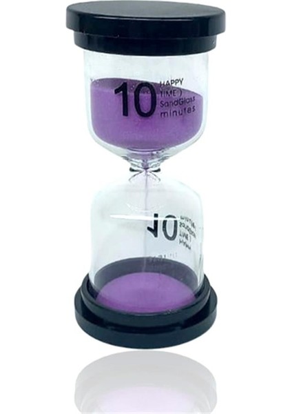 10 Dakikalık Lila Renk Kum Saati
