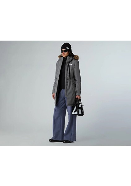 W Zaneck Parka Kadın Outdoor Parka NF0A8DZN0UZ1 Gri