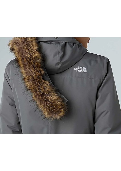 W Zaneck Parka Kadın Outdoor Parka NF0A8DZN0UZ1 Gri