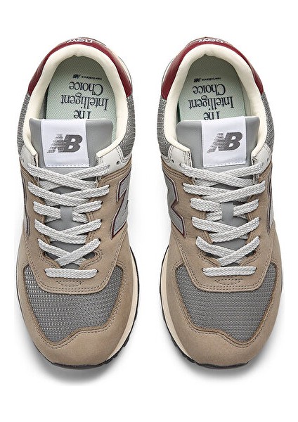 574 Kahverengi Modeli Koleksiyonu Erkek Günlük Ayakkabı U574SKB Kahverengi modelleri