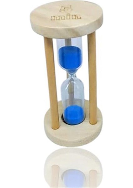 5 Dakikalık Mavi Renk Kum Saati
