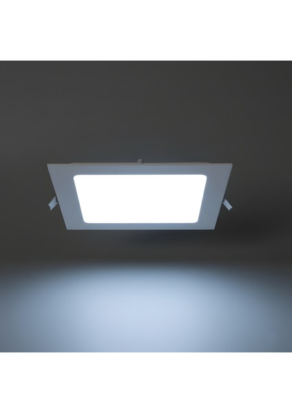 KDL 411 Slim Kare LED Panel Spot Gömme 6W 510 Lümen - Beyaz-6500K modelleri