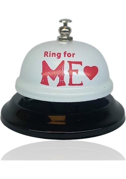 Resepsiyon Masa Zili Ring For Me Beyaz