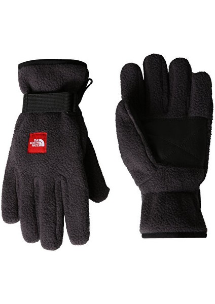 Tnf Red Box Fleece Glove Unisex Outdoor Eldiven NF0A8EGF0SA1 Siyah