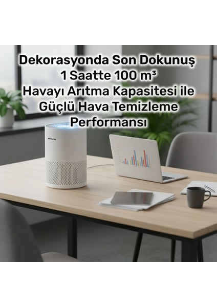 Ihome Arp1 Hepa-Aktif Karbon Filtreli 100M3/H Işıklı Ultra Sessiz Air Purifier Hava Temizleyici modelleri