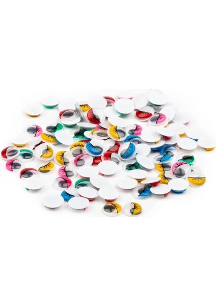 Renkli Oynar Göz 15 mm - 50 Adet fiyatları