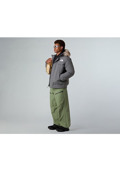 M Mcmurdo Bomber Erkek Outdoor Montu (600 Dolgu Kaz Tüyü) NF0A5GD90UZ1 Gri