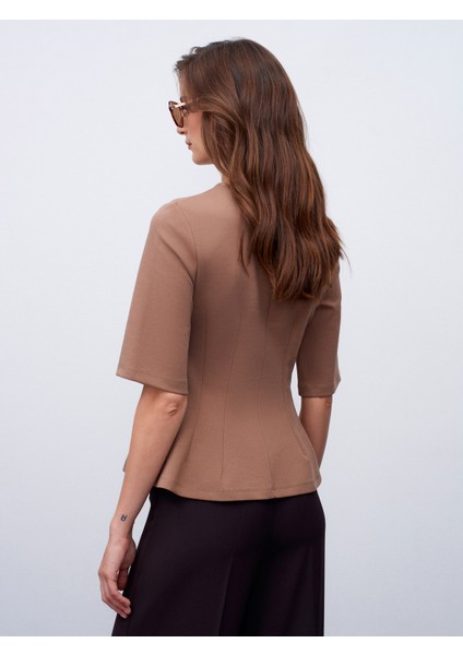 32077 Peplum Top-Vizon fiyatları