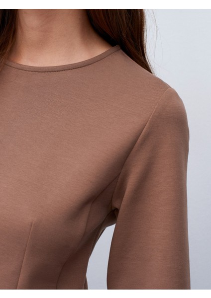 32077 Peplum Top-Vizon fırsatları