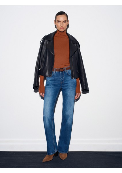 72057 Süet Kemerli Jean-Koyu Mavi modelleri