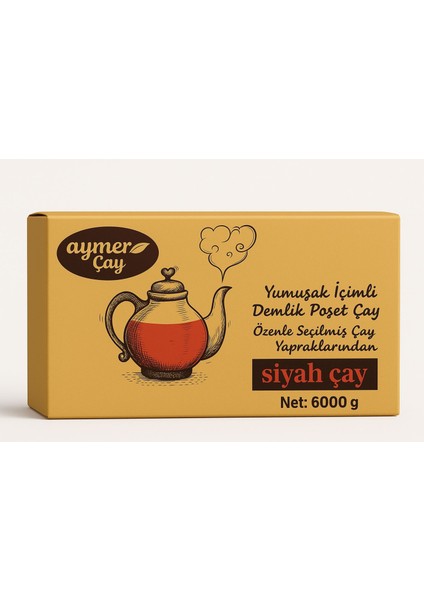 Demlik Poşet Çay 6000GR