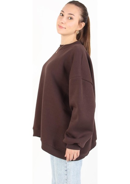 2662 Üç İplik Oversize Tunik