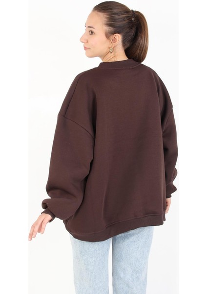 2662 Üç İplik Oversize Tunik