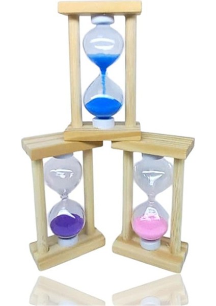 Ahşap Mini Kum Saati Mor fiyatları