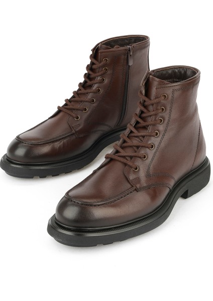 , Erkek Hakiki Deri Bot 1531043Z4048 Kahve