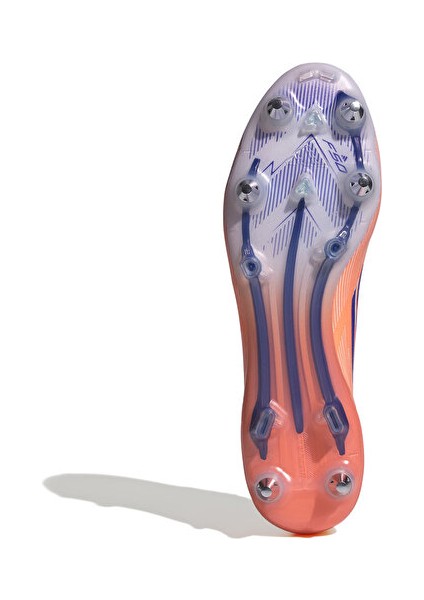 F50 Elite Sg Erkek Islak / Yumuşak Çim Zemin Kramponu JH7631 Turuncu