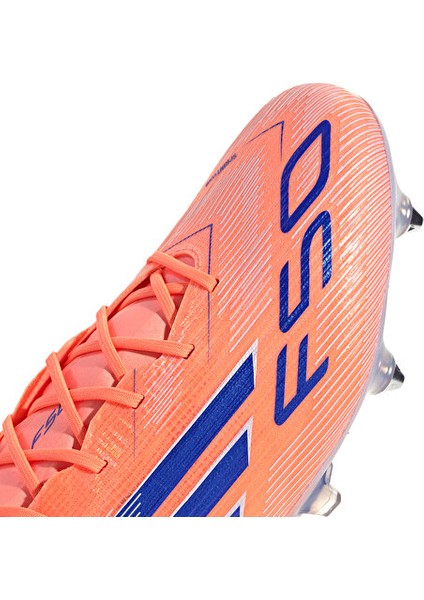 F50 Elite Sg Erkek Islak / Yumuşak Çim Zemin Kramponu JH7631 Turuncu