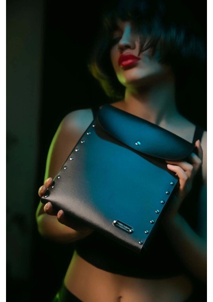 Isme Özel Kişiselleştirilebilir Deri Çanta - Büyük