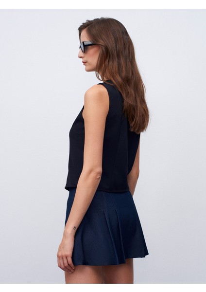 50528 Pens Detaylı Yelek-Siyah fiyatları