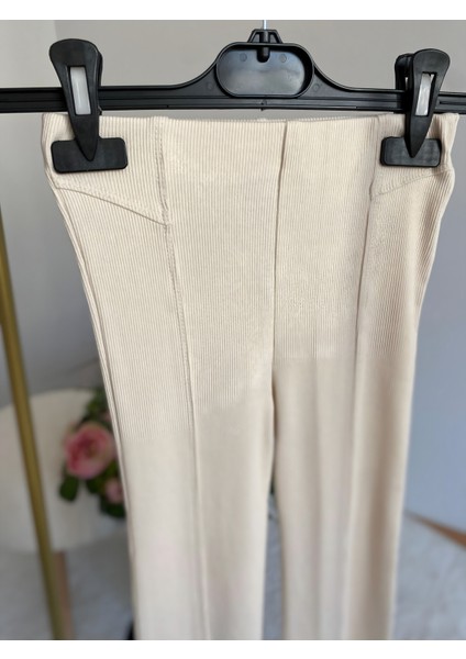 Kız Çocuk Tayt (Bej)