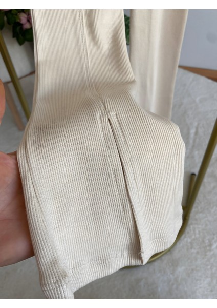 Kız Çocuk Tayt (Bej)