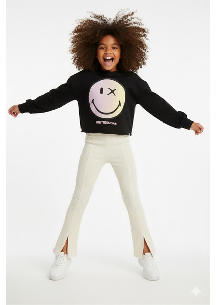 Kız Çocuk Tayt (Bej)