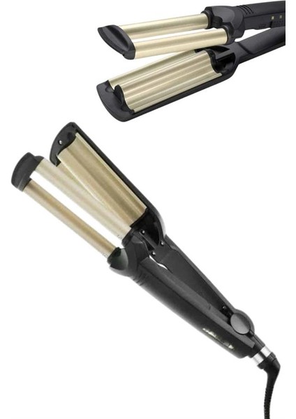 Techmrt Saç Şekillendirici Wag Maşa Su Dalga Maşası Tüm Saç Tiplerine Uygun indirimleri