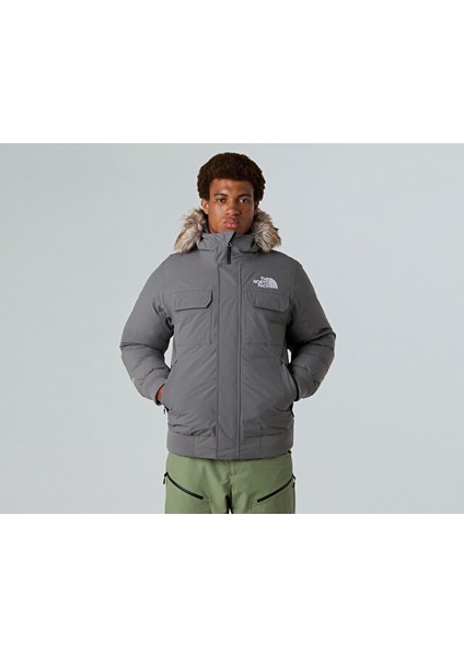 M Mcmurdo Bomber Erkek Outdoor Montu (600 Dolgu Kaz Tüyü) NF0A5GD90UZ1 Gri modelleri