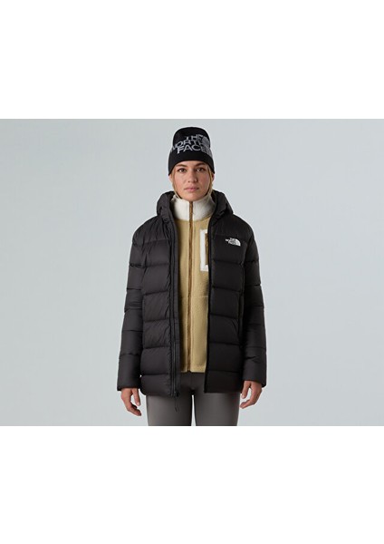 W Hyalite Down Parka Kadın Outdoor Parka (600 Dolgu Kaz Tüyü) NF0A8E74JK31 Siyah indirimleri