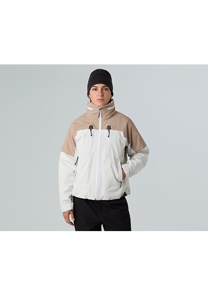 W Hke Devils Thumb Gtx Jacket Kadın Outdoor Montu NF0A8CGBDIU1 Beyaz modelleri