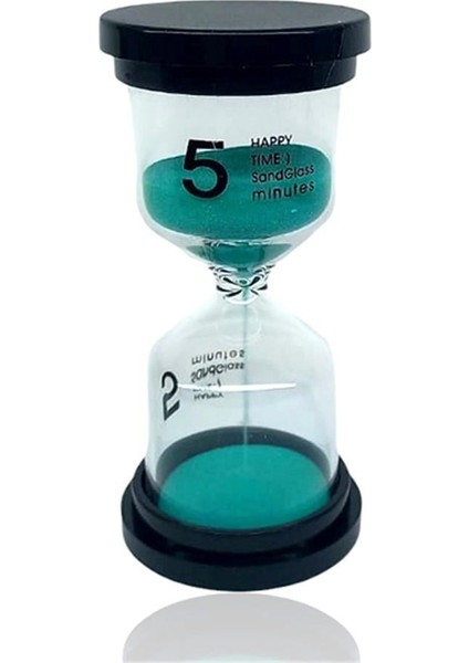 5 Dakikalık Yeşil Renk Kum Saati