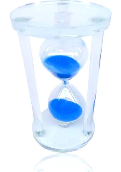 Cam Büyük Boy Dekoratif Kum Saati Mavi fiyatları