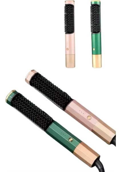 Techmrt Elektrikli Fön Tarak Düzleştirici Elektriklenme Karşıtı Üflemeli fırsatları