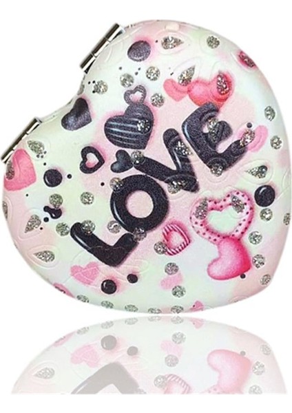 Kalp Makyaj Aynası Love Model Beyaz fiyatları
