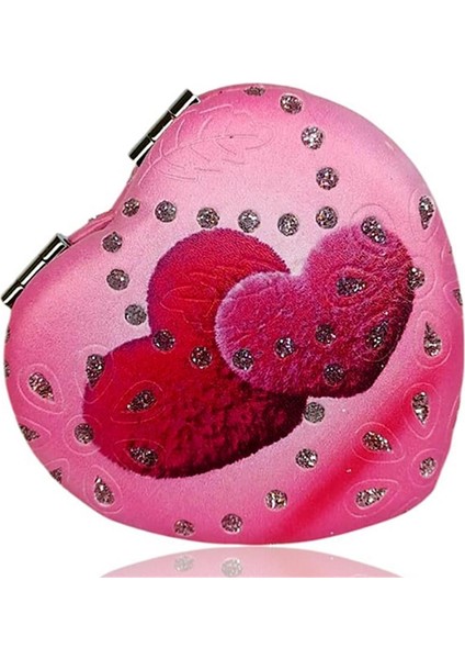 Kalp Makyaj Aynası Kalp Model Pembe fiyatları