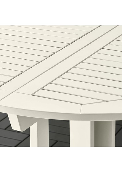 Bondholmen Yemek Masası Beyaz Bej 108 cm modelleri