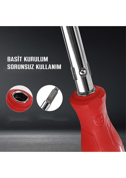 WP221066 6-In-1 Çok Fonksiyonlu Değişken Uçlu Profesyonel Tornavida Seti fırsatları