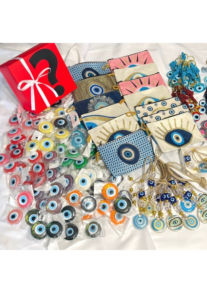 Şans ve Sevgiyle Hazırlanmış Hediye Kutusu (8 Farklı Ürün) fırsatları